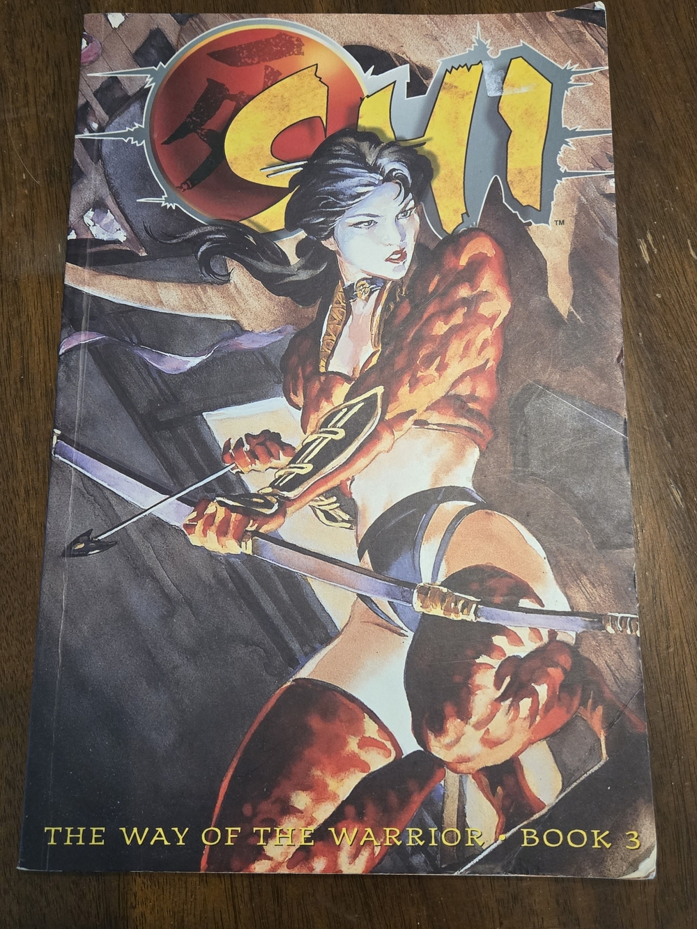 Shi: The Way of the Warrior Book 3 - Red Illustrated Cover